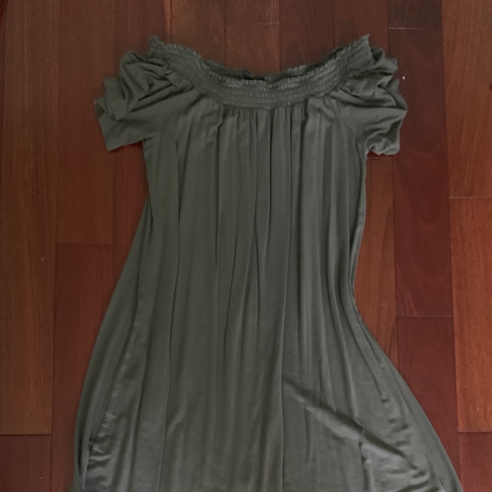 Off the shoulder dress